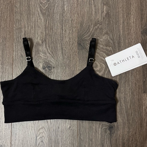 *NWT* ATHLETA Well Rested Rib Sleep Bra XS - Picture 1 of 3